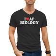 I Love AP Biology I Heart AP Biology Teachers Students For Men Women Kids Men's V-Neck T-Shirt, trending gift