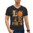 Love Pre-k Teacher Shirts Autumn Fall Pumpkin Fall Leopard Men's V-Neck T-Shirt, trending gift Love Pre-k Teacher Shirts Autumn Fall Pumpkin Fall Leopard Men's V-Neck T-Shirt, trending gift