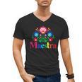 Maestra Proud Spanish Teacher Bilingual Teacher Latina Men's V-Neck T-Shirt, trending gift
