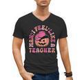 Man I Feel Like a Teacher Women Western Teacher Halloween Men's V-Neck T-Shirt, trending gift