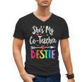 Matching Co-Teacher Best Friend She's My Bestie Work Team Men's V-Neck T-Shirt, Friend Gifts, Couple Gifts, trending gift Matching Co-Teacher Best Friend She's My Bestie Work Team Men's V-Neck T-Shirt, Friend Gifts, Couple Gifts, trending gift
