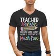 Matching Teachers Last Day Of School Teacher Besties Men's V-Neck T-Shirt, trending gift Matching Teachers Last Day Of School Teacher Besties Men's V-Neck T-Shirt, trending gift