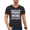 The Math Aint Mathin Meme Show Your Work Floral Math Teacher Men's V-Neck T-Shirt, trending gift