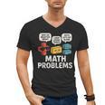 Math Problems Symbols Teacher Back To School Girl Boy Men's V-Neck T-Shirt, trending gift Math Problems Symbols Teacher Back To School Girl Boy Men's V-Neck T-Shirt, trending gift