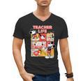 Mickey Mouse Teacher Life Men's V-Neck T-Shirt, trending gift Mickey Mouse Teacher Life Men's V-Neck T-Shirt, trending gift