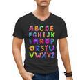 Monster ABC Cute Alphabet Halloween Teacher Costume Kids Men's V-Neck T-Shirt, trending gift Monster ABC Cute Alphabet Halloween Teacher Costume Kids Men's V-Neck T-Shirt, trending gift