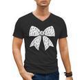 Music Notes Coquette Bow Music Teacher School Musician Band Men's V-Neck T-Shirt, trending gift Music Notes Coquette Bow Music Teacher School Musician Band Men's V-Neck T-Shirt, trending gift