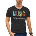Music Teacher Tie Dye Appreciation Day Hello Back To School Men Women Men's V-Neck T-Shirt, trending gift Music Teacher Tie Dye Appreciation Day Hello Back To School Men Women Men's V-Neck T-Shirt, trending gift