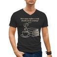 How Many Nights A Week Should You Be Reading 6-7 Teacher Fun Men's V-Neck T-Shirt, trending gift