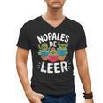 Nopales De Leer Bilingual Teacher Maestra Spanish Teacher Men's V-Neck T-Shirt, trending gift
