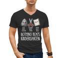 Nothing Beats Kindergarten Back To School Kid Teacher Men's V-Neck T-Shirt, trending gift