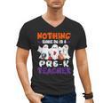 Nothing Scares Me I'm A Pre-K Teacher Halloween Ghosts Men's V-Neck T-Shirt, trending gift Nothing Scares Me I'm A Pre-K Teacher Halloween Ghosts Men's V-Neck T-Shirt, trending gift