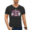 In October We Wear Pink Ballet Ghost Teacher Breast Cancer Men's V-Neck T-Shirt, trending gift In October We Wear Pink Ballet Ghost Teacher Breast Cancer Men's V-Neck T-Shirt, trending gift