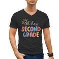 Oh Hey Second Grade First Day Of Teacher Girls Boys Kids Men's V-Neck T-Shirt, First Grade Teacher Gifts, trending gift Oh Hey Second Grade First Day Of Teacher Girls Boys Kids Men's V-Neck T-Shirt, First Grade Teacher Gifts, trending gift