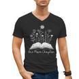 One-More Chapter Wildflower Reading Teacher Library Bookish Men's V-Neck T-Shirt, trending gift One-More Chapter Wildflower Reading Teacher Library Bookish Men's V-Neck T-Shirt, trending gift