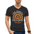 One Thankful Preschool Teacher Thanksgiving Rainbow Men's V-Neck T-Shirt, trending gift One Thankful Preschool Teacher Thanksgiving Rainbow Men's V-Neck T-Shirt, trending gift