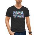 Paraprofessional Groovy Back To School Cute Teachers Women Men's V-Neck T-Shirt, trending gift Paraprofessional Groovy Back To School Cute Teachers Women Men's V-Neck T-Shirt, trending gift