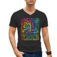 PE Teacher Phys Ed Tie Dye Physical Education Appreciation Men's V-Neck T-Shirt, Pe Teacher Gifts, trending gift PE Teacher Phys Ed Tie Dye Physical Education Appreciation Men's V-Neck T-Shirt, Pe Teacher Gifts, trending gift