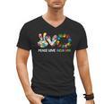 Peace Love Inclusion Sped Squad Special-Ed Teacher Daycare Men's V-Neck T-Shirt, trending gift