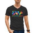 Peace Love Physical Education Tie Dye Sports PE Teacher Men's V-Neck T-Shirt, Pe Teacher Gifts, trending gift