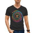 Pi Day Math Teacher Tie Dye Spiral Pi 314 Pi Day Men's V-Neck T-Shirt, trending gift Pi Day Math Teacher Tie Dye Spiral Pi 314 Pi Day Men's V-Neck T-Shirt, trending gift