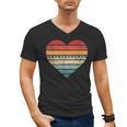 Pianist Retro Sunset Piano Keyboard Player Teacher Men's V-Neck T-Shirt, trending gift