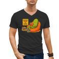 Pickle Reading Books Bookworm Teacher Librarian Kids Retro Men's V-Neck T-Shirt, trending gift