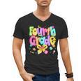 Preppy Fourth Grade Back To School 4th Grade Teacher Girls Men's V-Neck T-Shirt, 4th Grade Teacher Gifts, trending gift