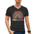 Preschool Rainbow Girls Boys Kids Teacher Back To School Men's V-Neck T-Shirt, trending gift Preschool Rainbow Girls Boys Kids Teacher Back To School Men's V-Neck T-Shirt, trending gift