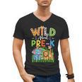 Preschool Teacher Kids Back To School Wild About Pre-K Men's V-Neck T-Shirt, trending gift