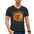 Pumpkin Pie Halloween Thanksgiving Math Teacher Pi Day Men's V-Neck T-Shirt, trending gift