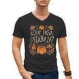 Que Pasa Calabaza Shirt Spanish Teacher Men's V-Neck T-Shirt, trending gift