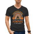 Rainbow I Teach The Cutest Pumpkins Kindergarten Teacher Men Women Men's V-Neck T-Shirt, trending gift Rainbow I Teach The Cutest Pumpkins Kindergarten Teacher Men Women Men's V-Neck T-Shirt, trending gift