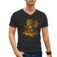 Reading Dragon Shirt For Bookish Teacher Librarian Bookworm Men's V-Neck T-Shirt, trending gift Reading Dragon Shirt For Bookish Teacher Librarian Bookworm Men's V-Neck T-Shirt, trending gift