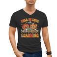 Retro Fall In Love With Learning Autumn Pumpkin Teachers Men's V-Neck T-Shirt, trending gift Retro Fall In Love With Learning Autumn Pumpkin Teachers Men's V-Neck T-Shirt, trending gift