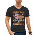 Retro Fall In Love With Learning Pumpkin Autumn Teacher Men's V-Neck T-Shirt, trending gift Retro Fall In Love With Learning Pumpkin Autumn Teacher Men's V-Neck T-Shirt, trending gift