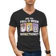 Retro Are You Fall O Ween Directions Teacher Halloween Ghost Men's V-Neck T-Shirt, trending gift