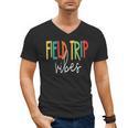 Retro Field Trip Vibes Vintage Field Trip Vibes Teacher Kids Men's V-Neck T-Shirt, trending gift Retro Field Trip Vibes Vintage Field Trip Vibes Teacher Kids Men's V-Neck T-Shirt, trending gift