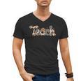 Retro Teacher Western Country Cowboy Cowgirl Back To School Men's V-Neck T-Shirt, trending gift Retro Teacher Western Country Cowboy Cowgirl Back To School Men's V-Neck T-Shirt, trending gift