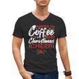 Running On Coffee And Christmas Cheer Lover Teacher For Men Women Kids Men's V-Neck T-Shirt, trending gift Running On Coffee And Christmas Cheer Lover Teacher For Men Women Kids Men's V-Neck T-Shirt, trending gift