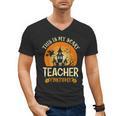 This Is My Scary Teacher Costume Halloween Men's V-Neck T-Shirt, trending gift This Is My Scary Teacher Costume Halloween Men's V-Neck T-Shirt, trending gift