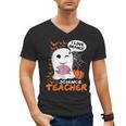 Science Teacher Cute Ghost Halloween Teacher Men Women Men's V-Neck T-Shirt, Science Teacher Gifts, trending gift Science Teacher Cute Ghost Halloween Teacher Men Women Men's V-Neck T-Shirt, Science Teacher Gifts, trending gift