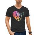 Sign Language Heart ASL For Deaf Teacher Men's V-Neck T-Shirt, trending gift Sign Language Heart ASL For Deaf Teacher Men's V-Neck T-Shirt, trending gift