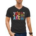 You Are Smart Brave Strong Kind Loved Motivation Teacher Kid Men's V-Neck T-Shirt, trending gift