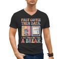 Special Education First Coffee Then Data Retro SPED Teacher Men's V-Neck T-Shirt, trending gift Special Education First Coffee Then Data Retro SPED Teacher Men's V-Neck T-Shirt, trending gift