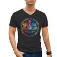 Special Education Squad Dream Team SPED Teacher Back School Men's V-Neck T-Shirt, trending gift Special Education Squad Dream Team SPED Teacher Back School Men's V-Neck T-Shirt, trending gift