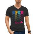SPED Squad Proud Special Education Para Teacher Colorful Men's V-Neck T-Shirt, trending gift SPED Squad Proud Special Education Para Teacher Colorful Men's V-Neck T-Shirt, trending gift