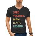 Sped Teacher Man Myth Legend Men's V-Neck T-Shirt, trending gift Sped Teacher Man Myth Legend Men's V-Neck T-Shirt, trending gift