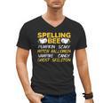 Spelling Bee Costume For a Halloween Teacher Pun Women Men's V-Neck T-Shirt, trending gift