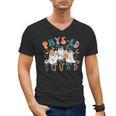 Spooky Ghost PE Teacher Squad Physical Education Halloween Men's V-Neck T-Shirt, Pe Teacher Gifts, trending gift Spooky Ghost PE Teacher Squad Physical Education Halloween Men's V-Neck T-Shirt, Pe Teacher Gifts, trending gift